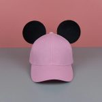 100% Cotton Custom Logo Mouse Ears Blank Baseball Cap Party Hat - Image 8