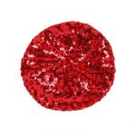 Women Sequins Hat Metallic Shining Costume Jazz Glitter Dance French Beret Round Cap Ladies Fashion Accessories Beanie - Image 8