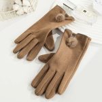 Hot Selling Winter Men Women Rabbit-Hair Warm Outdoor Cycling Wind-Proof & Cold-Proof More Velvet Touch Screen Glove - Image 9