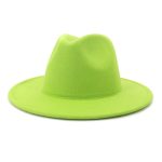 Wholesale High Quality Mixed Color European and American Blank Retro Men's Felt Fedora Hats Jazz Hat - Image 23