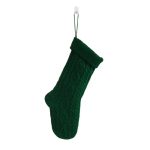 Shiny Thick Velvet Xmas 18" Large Size Red Christmas Stockings for Embroidery - Image 16