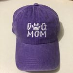 011364 Women's Embroidered Adjustable Denim Baseball Cap Tail Hat Dog Mom - Image 24