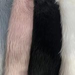 Colorful Solid Curly Rolled Long Pile Textured Fleece Faux Fur Luxury Shag Fabric in Stock Sale by Roll Low Price - Image 2