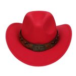 2025 Free Sample Shinehats Luxury Chapeau Femme Western Wide Brim Hat Fedora Wholesale Cowboy Felt Custom Logo Cowboy Hats - Image 73