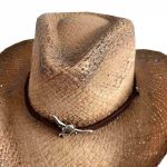 Fashion High Quality Handmade Paper Straw Wholesale Wide Brim Cowboy Hat Bohemian Style Carved Sun Hats Sombreros - Image 6