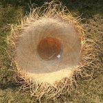 Stock Women Raffia Straw Hat Large Wide Rough Brim Floppy Straw Hat Beach Summer Sun Visor Hat - Image 4