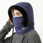 Windproof Balaclava Ski Warm Full Face Mask Polyester Hat Men Women for Winter Sports - Image 12