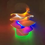 Unstructured Plain Snapback Hip Hop Flashing Red Led RGB Light up Sports Baseball Caps With Led Lights for Sale - Image 5