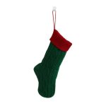 Shiny Thick Velvet Xmas 18" Large Size Red Christmas Stockings for Embroidery - Image 6