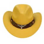 2025 Free Sample Shinehats Luxury Chapeau Femme Western Wide Brim Hat Fedora Wholesale Cowboy Felt Custom Logo Cowboy Hats - Image 45
