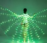 Wholesale Lights Belly Dance Isis Wings Glow Angel With Telescopic Sticks Flexible Rods for Adults - Image 4