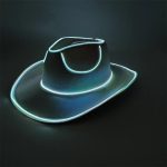 2024 Light up Cowboy Hat Neon LED Cowgirl Hat Sparkly Space Cowboy Hats for Party,Halloween Costume Dress up - Image 13