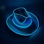 Light-Up Cowboy Hat EL LED Flashing Wire Party Performances Graduation Ramadan School Thanksgiving Diwali New Design Bag Packing - Image 7