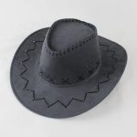 Factory  Unisex Vintage PU Leather Mexican Cowboy Party Hat and Stylish Parties Sunscreen Sun Hathat Western Cowboy Hat - Image 20