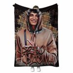 Custom Flannel Blanket Soft and Comfortable Coral Custom Fleece Blanket  Chingon Blankets Air Conditioning - Image 3
