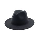 Wholesale High Quality Mixed Color European and American Blank Retro Men's Felt Fedora Hats Jazz Hat - Image 16
